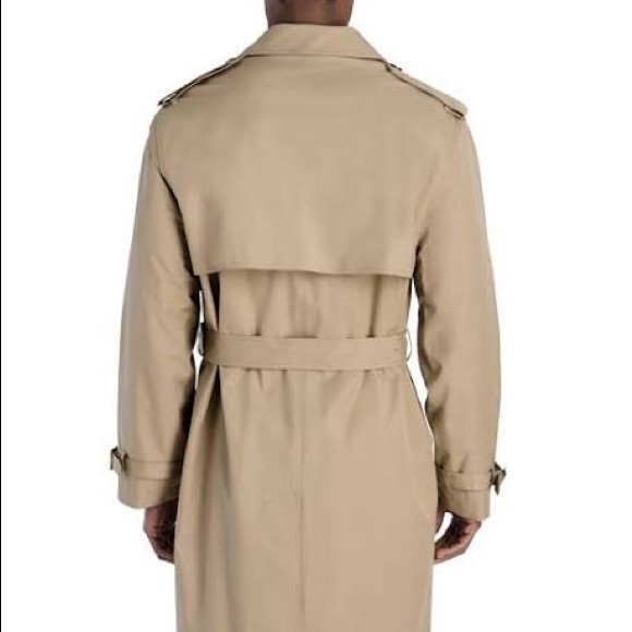 London Fog Brown Trench Coat Men’s Size 40L. L - Picture 5 of 16